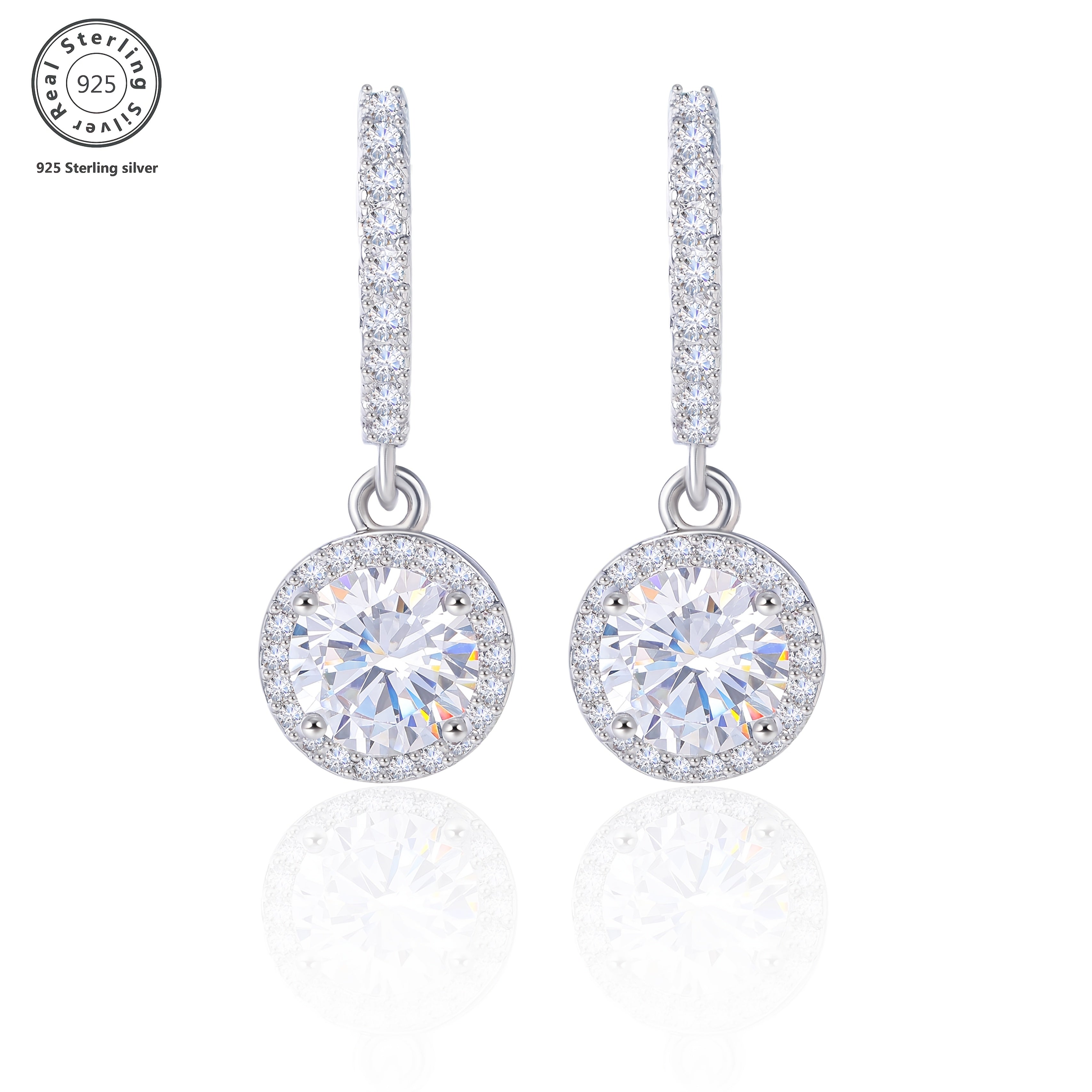 Round Dangling Earrings, Simple Fashion Atmosphere, Suitable For Women, A Variety Of Gift Occasions, With Box
