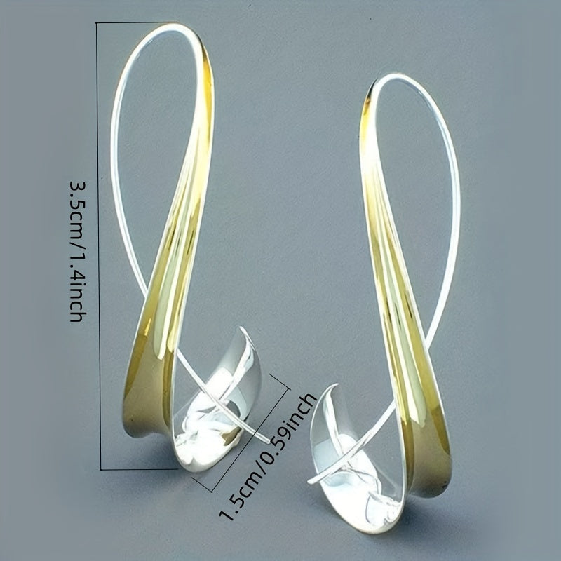 [Vintage|Bohemian] Vintage-inspired | Dangling Earrings | With A Distinct And Unconventional Design, Perfect For Those Embracing A Bohemian Aesthetic, Ideal As Mementos From Travels Or As Gifts For Women