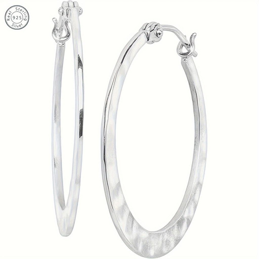 925 Silver, Cold And Irregular Twisted Earrings, Unique Design, Fashionable And Personalized Style for Women, Suitable for Giving Gifts to Friends, Girlfriends And Family, Daily Matching Gifts, And Exquisite Gift Boxes