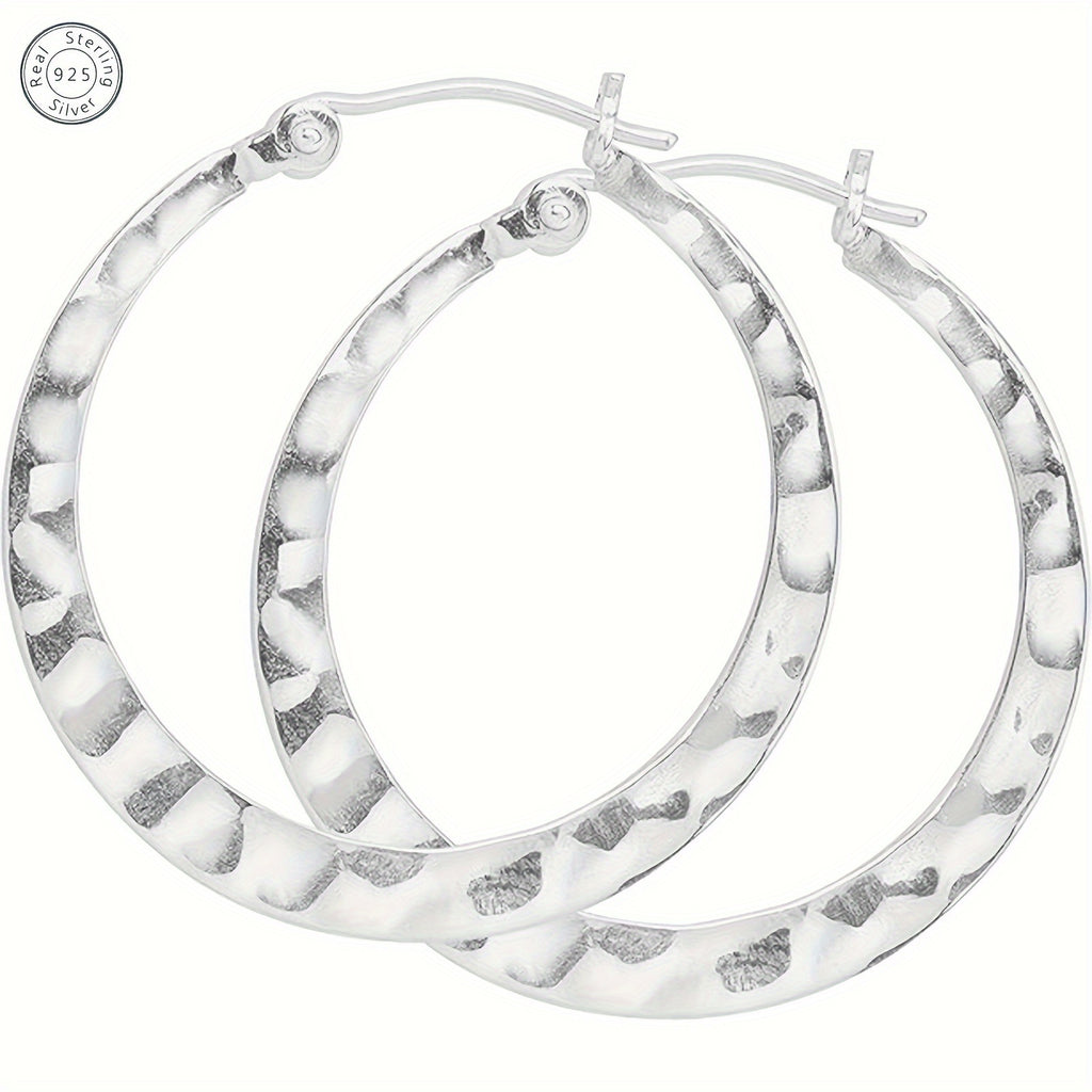 925 Silver, Cold And Irregular Twisted Earrings, Unique Design, Fashionable And Personalized Style for Women, Suitable for Giving Gifts to Friends, Girlfriends And Family, Daily Matching Gifts, And Exquisite Gift Boxes