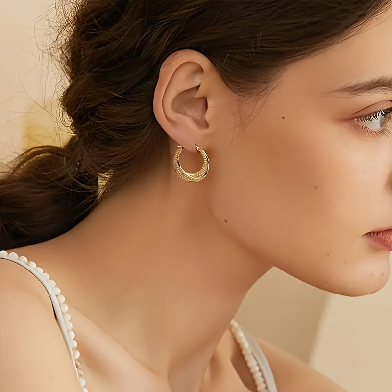 925 Silver, 18k Gold Plated Pearl Spiral Earrings, Stylish Earrings, Beautiful Gifts for Parents, Weddings, Valentine's Day, Wedding Anniversaries, Birthdays And Graduations, with Beautiful Gift Boxes